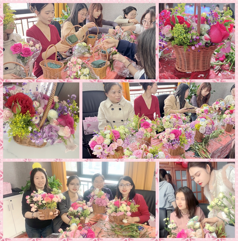 【公司新聞】“濃情花意，醉美公眾”花藝沙龍活動